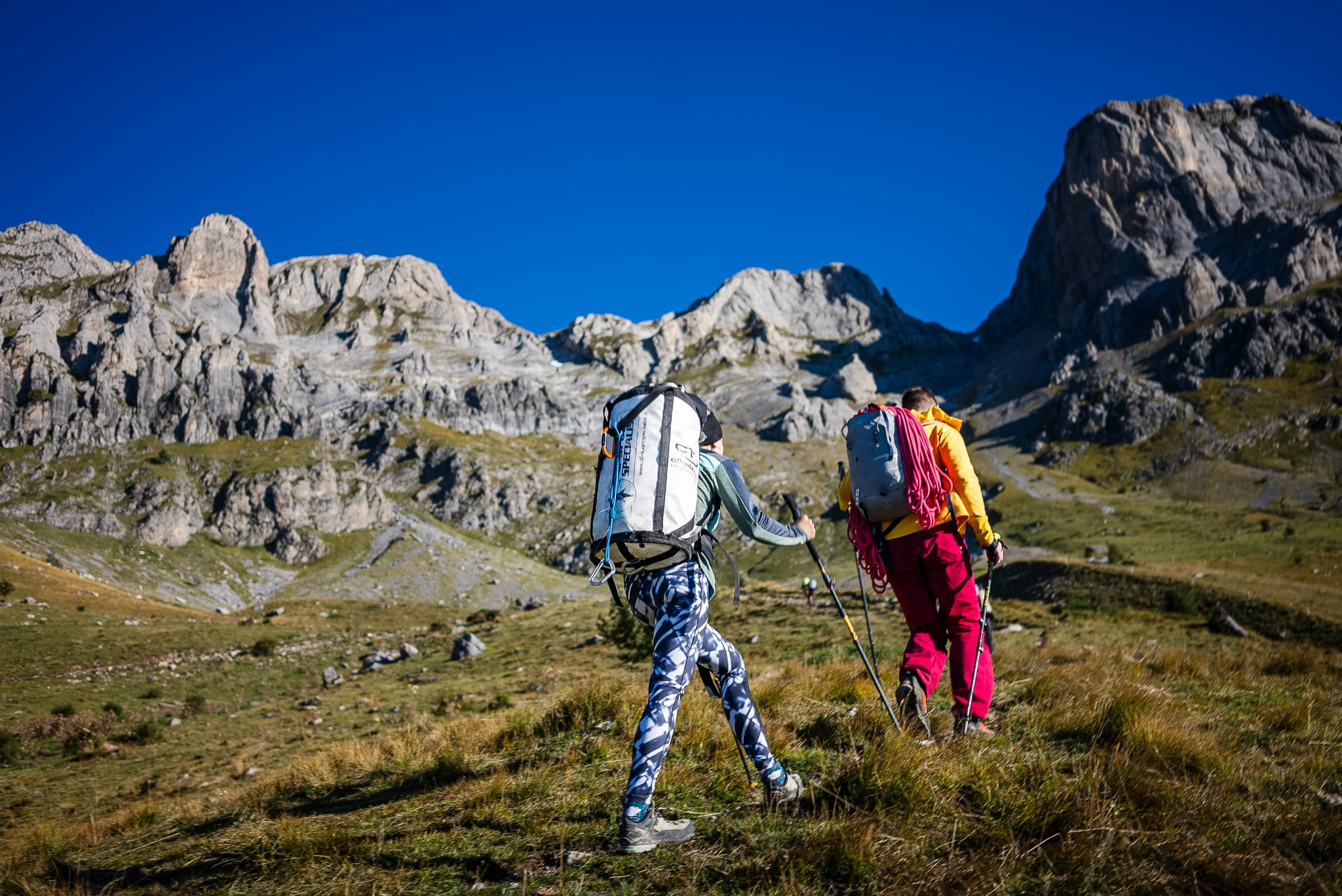 Avvicinamento in ambiente alpino